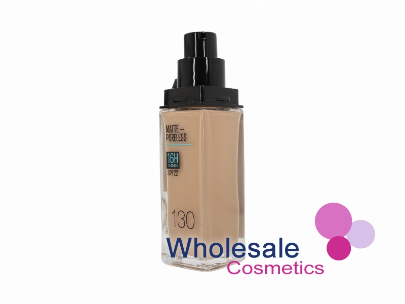 6 x Maybelline Matte And Poreless Foundation - 130